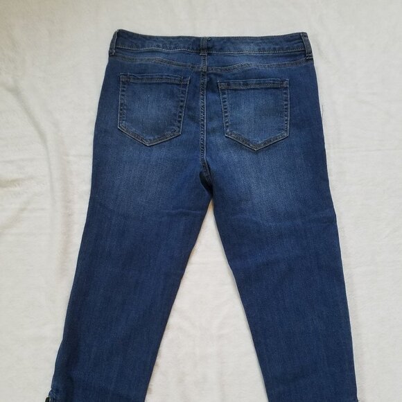 Style & Co Capri Denim Jeans sz 6 - Picture 6 of 7